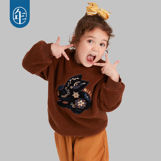 年衣 岁兔ONE绒绒卫衣 商品图2