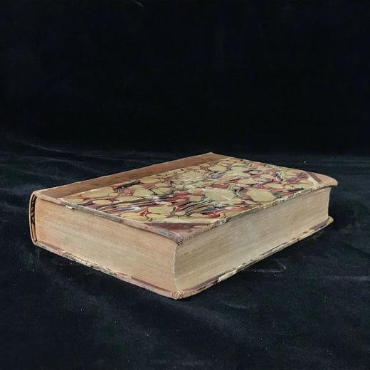 1824年 彭斯诗集 含传记 1幅肖像插图 真皮精装32开 商品图1