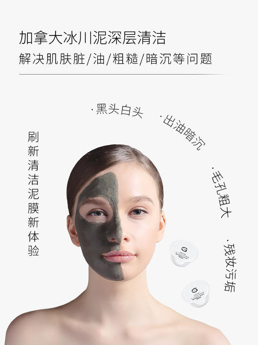 ICE GROUND 冰川泥净肤焕颜面膜（买就送ITO 洗脸巾，多买多送） 商品图5