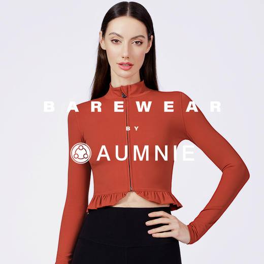 【新品】荷叶边修身夹克 CROPPED RUFFLES JACKET  裸感系列 商品图12