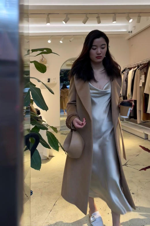 CG｜Camel Hair Long hoodie Coat 小驼绒连帽大衣 商品图3