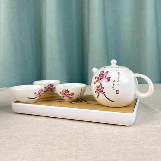 沏一杯茶映日荷花茶具套组 商品图4