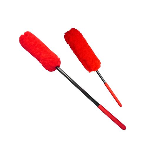 D4E仿羊毛轮毂清洁刷两件套 商品图7