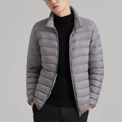 裁缝学苑MQ15 新款秋冬轻薄羽绒服纸样男款棉服立领外套衣服样板 商品图2