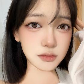 Pinkpeach【豌豆子】自然扩瞳原创甜蜜玛奇朵边缘超美 可爱日常通勤