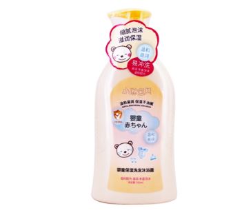 【番客精选】小琳宝贝婴童保湿洗发沐浴露*黄550ml/粉500ml/瓶