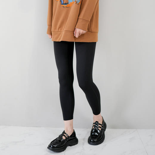 谜底复古时尚户外运动裤健身弹力高腰紧身裤休闲裤女士235MK6081 商品图1