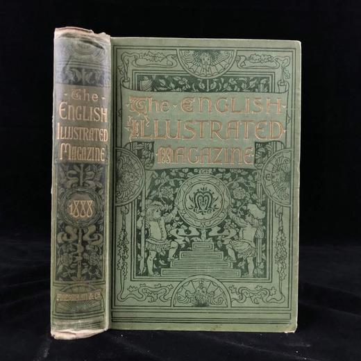 1888年 英国插图杂志 数百幅精美插图 漆布精装16开 商品图0