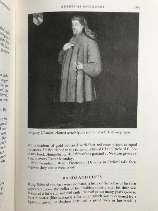 约翰·奥布雷《英国名人小传》节选 数十幅插图 精装16开带书匣 商品图12