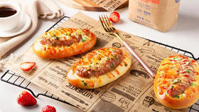 葱香芝士面包——顶焙日式