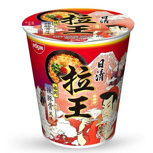 日清拉王辣豚骨风味面79g 商品图0