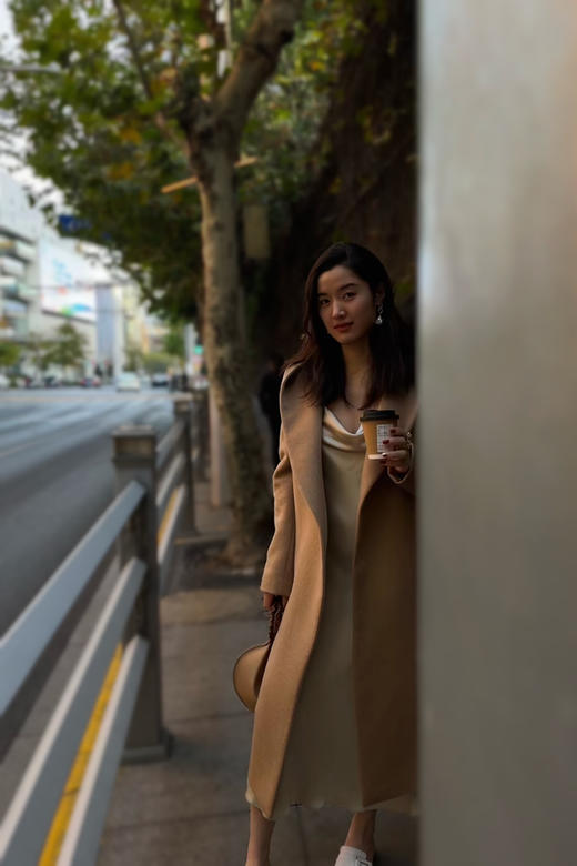 CG｜Camel Hair Long hoodie Coat 小驼绒连帽大衣 商品图2