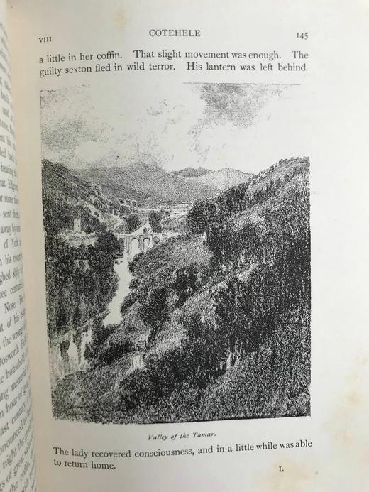 工坊特装本！1897年 德文郡与康沃尔郡的大街小巷 休·汤姆森约60幅精美插图 真皮精装32开 商品图7