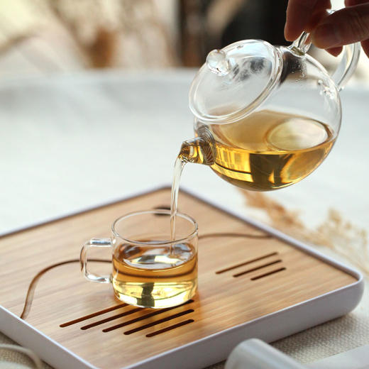沏一杯茶相伴玻璃旅行茶具套组 商品图1