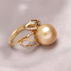金18K海水珍珠戒指 12-12.5mm 67425 商品缩略图4