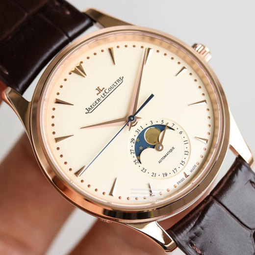 TW积jia月相1362520，表壳直径39mm，透底，男表，皮表带，自动上链机芯 商品图3