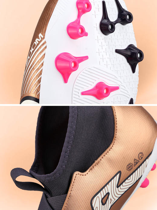 NIKE/耐克 JR ZOOM SUPERFLY 9 ACADEMY AG 刺客15 高帮中端AG足球鞋 大童款 商品图1