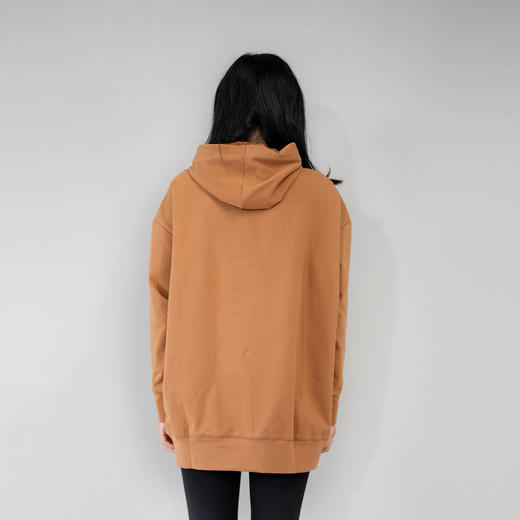 谜底秋冬新款休闲减龄连帽印花Oversize卫衣女百搭上衣235MV6080 商品图2