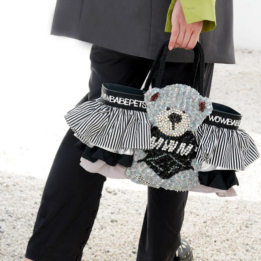 Wowbabepets新款懒懒熊宠物猫包外出便携小体型狗手提猫咪外带篮 商品图1