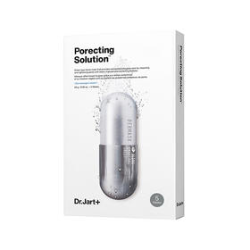 【现货】Dr.Jart+蒂佳婷银色药丸面膜 泡泡黑面膜去黑头收毛孔5片*4盒