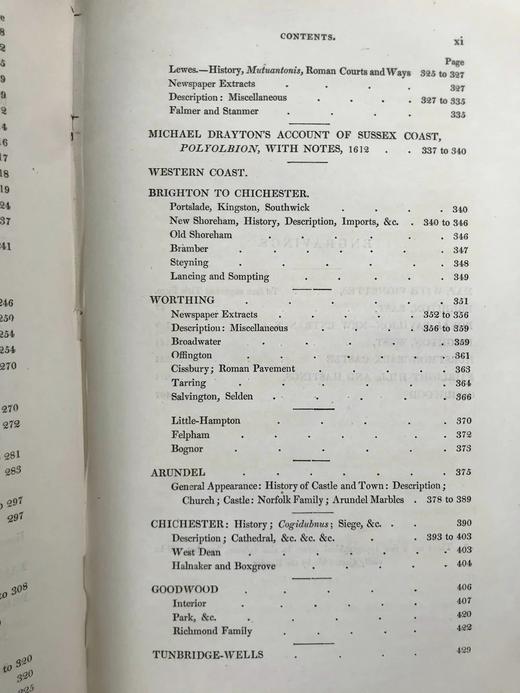 1833年 萨塞克斯海岸风物志 7幅版画插图 真皮脊精装18开 商品图5