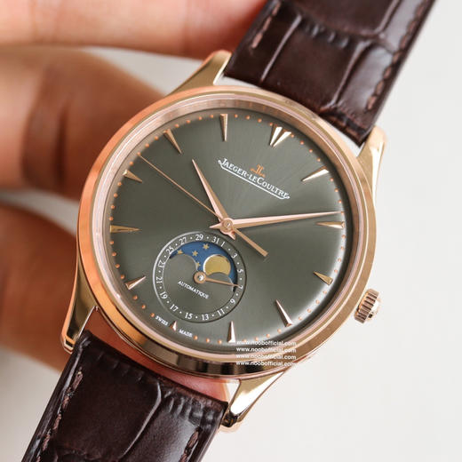 TW积jia月相136255J，表壳直径39mm，透底，男表，皮表带，自动上链机芯 商品图4