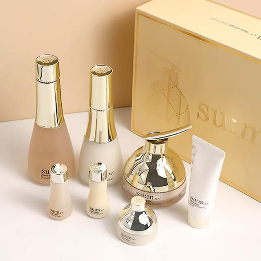 韩国 苏秘sum呼吸37度 时光肌底酵素焕能7件套 套盒 (水170ml+50ml+乳液120ml+50ml+面霜50ml+10ml+洗面奶40ml) 商品图2