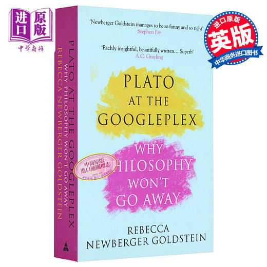 【中商原版】谷歌时代的柏拉图 为什们我们今天还需要哲学 Plato at the Googleplex 英文原版 丽贝卡戈尔茨坦 Rebecca Goldstein 豆瓣高分阅读 商品图0