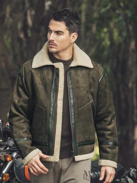 天空之城-AK CLUB麂皮外套 商品图0