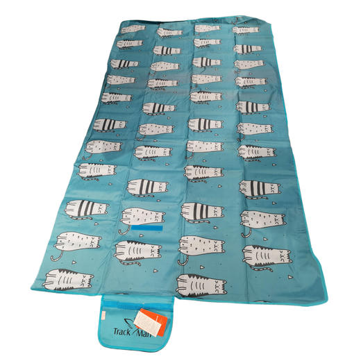 芊陌鸟户外-自游人西雅图野餐垫TM650005 喵星人色（150*200CM) 商品图1