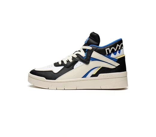 天空之城-LINING惟吾 MID PRM男子舒适 软弹高帮经典休闲鞋AGCS151 商品图3