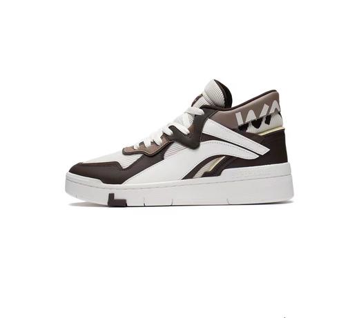 天空之城-LINING惟吾 MID PRM男子舒适 软弹高帮经典休闲鞋AGCS151 商品图1