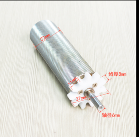 电脑切带机热切机冷热切带机配件送料轮滚轮耐磨铁轮压轮【173】