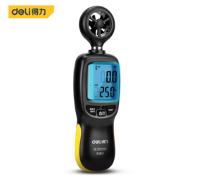 得力DL333203风速仪0~30m/s(黄)
