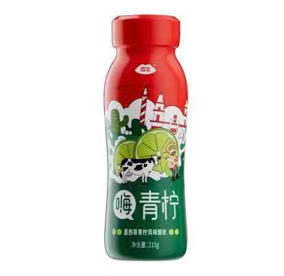 雪宝嗨青柠酸奶210g 商品图0