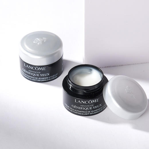 【99任选3件】兰蔻新版小黑瓶发光眼霜5ml 小样肌底精华提亮眼周淡化细纹黑眼圈 商品图6