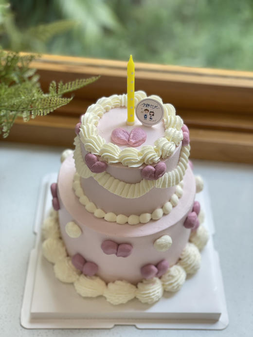 双层小清新奶油蛋糕 下单前请仔细阅读商品详情 商品图0