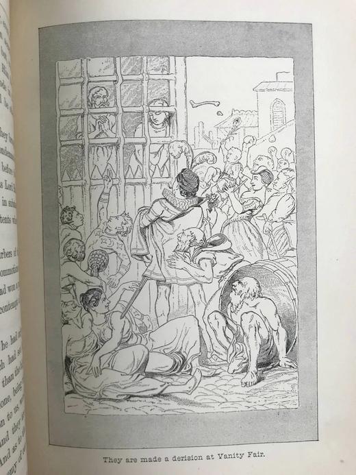 1898年 班扬《天路历程》 约60幅插图 漆布精装32开 商品图11