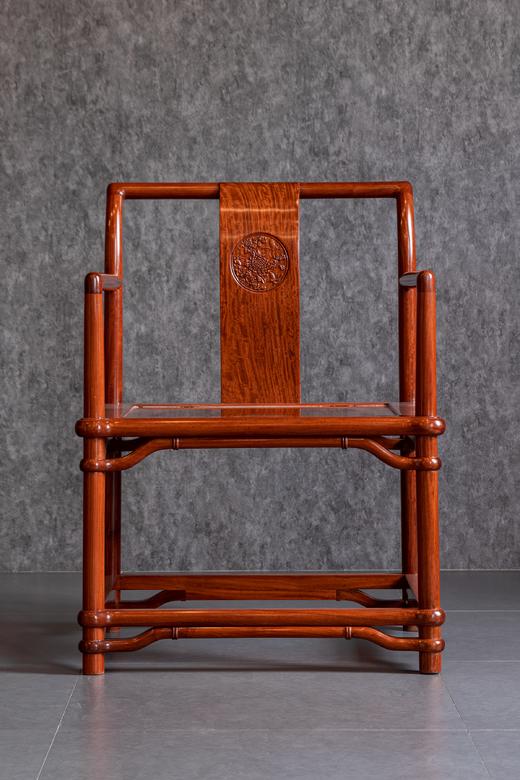 红桥红  家具严选  缅甸花梨（大果紫檀）【 88 圆包圆带屉方桌 五件套 】 商品图6