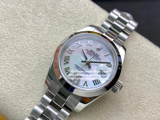 WF出品，劳力士 女装日志型28㎜日志型279174-0009 ①：女装日志型的蚝式表壳是坚固优雅、美比例的典范。采用316L不锈钢来锻造不锈钢腕表表壳 商品图3