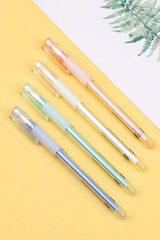 晨光小艾中性笔学生0.5mmST笔头黑色书写签字笔速干水笔agpc-4301 商品图2