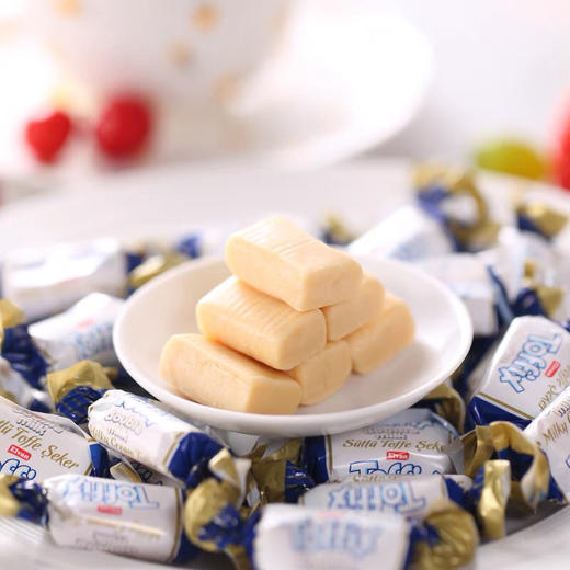 ELVAN双重牛奶味太妃糖土耳其进口300g 商品图1