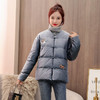 民族风盘扣刺绣羽绒服，复古宽松90白鸭绒HR-WH19389 商品缩略图2