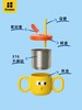 octoto奥克兔兔大眼仔水杯吸管杯牛奶杯  ZJ 商品缩略图2
