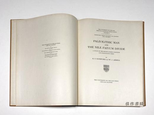 Prehistoric Survey of Egypt & Western Asia: Volume I - Paleolithic Man &/埃及和西亚史前调查：第一卷 - 旧石器时代的人和 商品图3