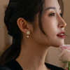 Manreya玛芮雅“月光下的茶花”珍珠耳钉 商品缩略图1