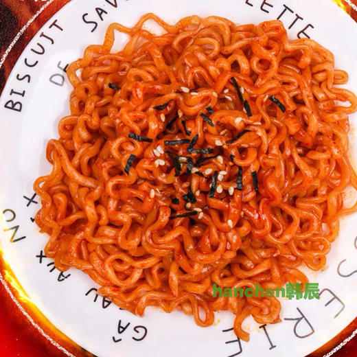 韩国进口三养三倍辣核弹火鸡面网红3倍变态辣鸡肉味方便面拌面5袋 商品图2