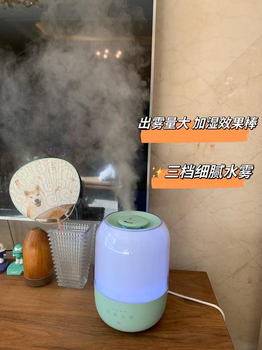 提升幸福感的家居好物分享——加湿器「加湿器➕氛围灯➕香薰机三合一」细腻篙雾 三档可调节 无线遥控  操作自如 静音加湿 自动断电功能 放心使用 和干燥say拜拜 商品图3