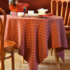 花袭系列方形桌布节日氛围棉质桌布 商品缩略图1