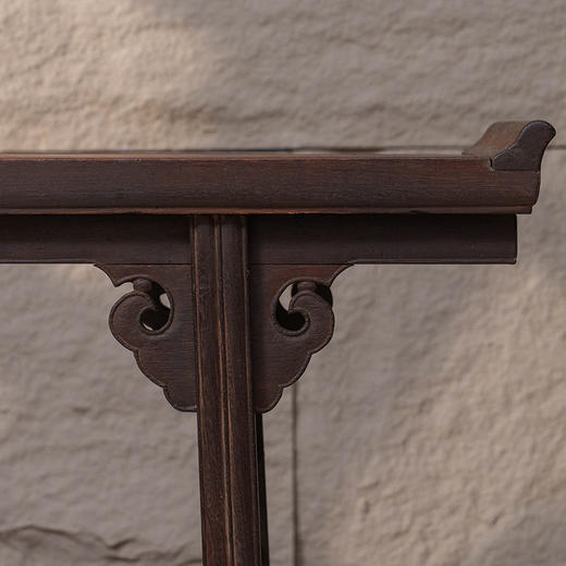 清 铁力木夹头榫云纹翘头案 商品图1